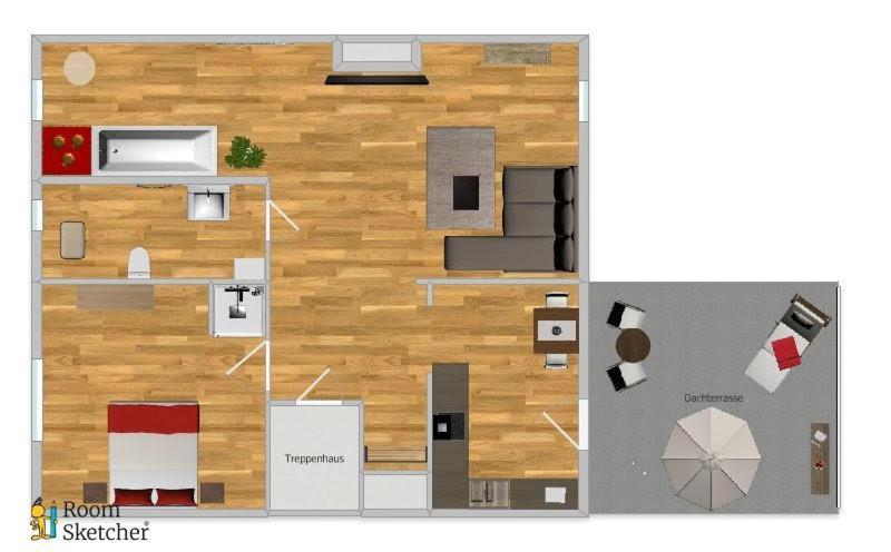 블랑켄부르크 HarMonie Penthouse In Blankenburg 아파트 외부 사진